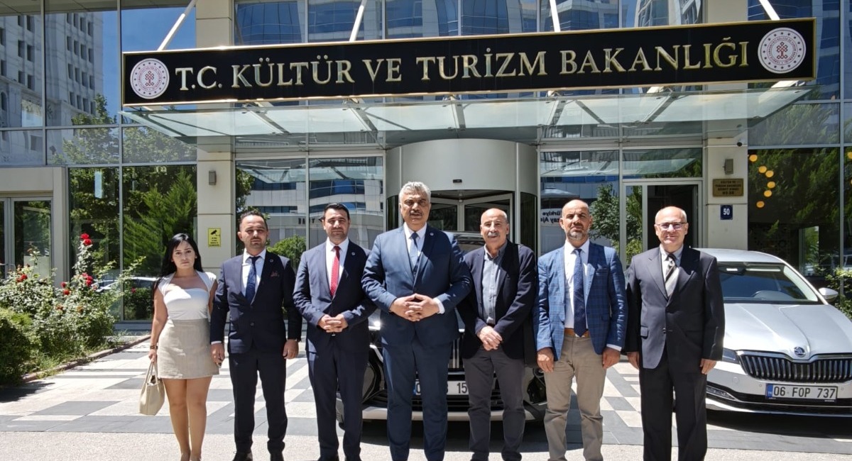 Şehit Gazi Sen Konfederasyonu'ndan Kültür ve Turizm Bakanlığı Personel Genel Müdürü Nihat Umut Döktür'e Ziyaret