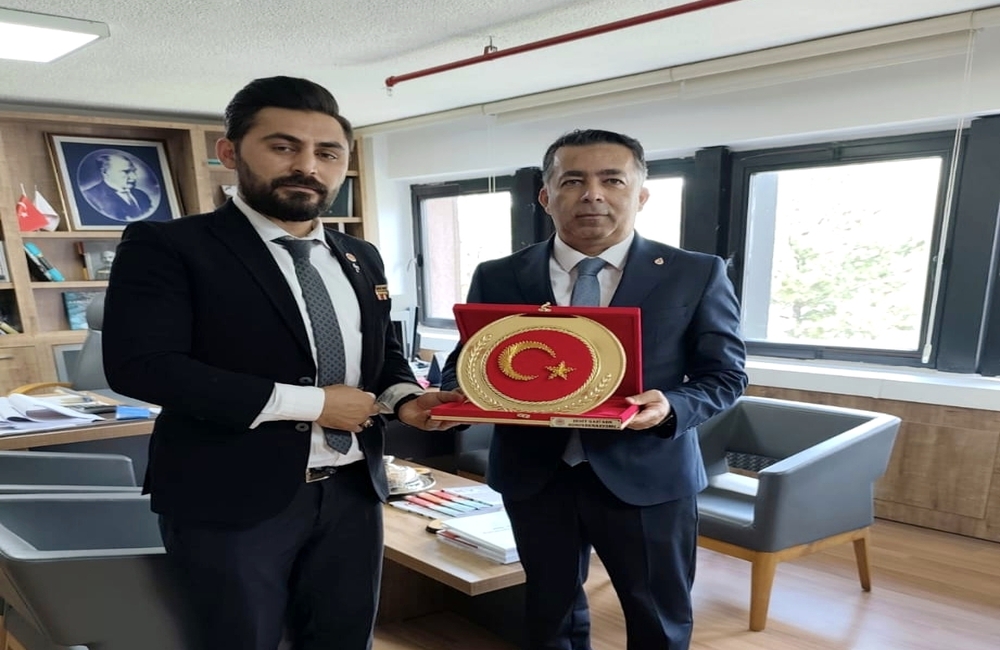 Şehit Gazi Sen’den Kütüphane ve Yayınlar Genel Müdürlüğü’ne ziyaret