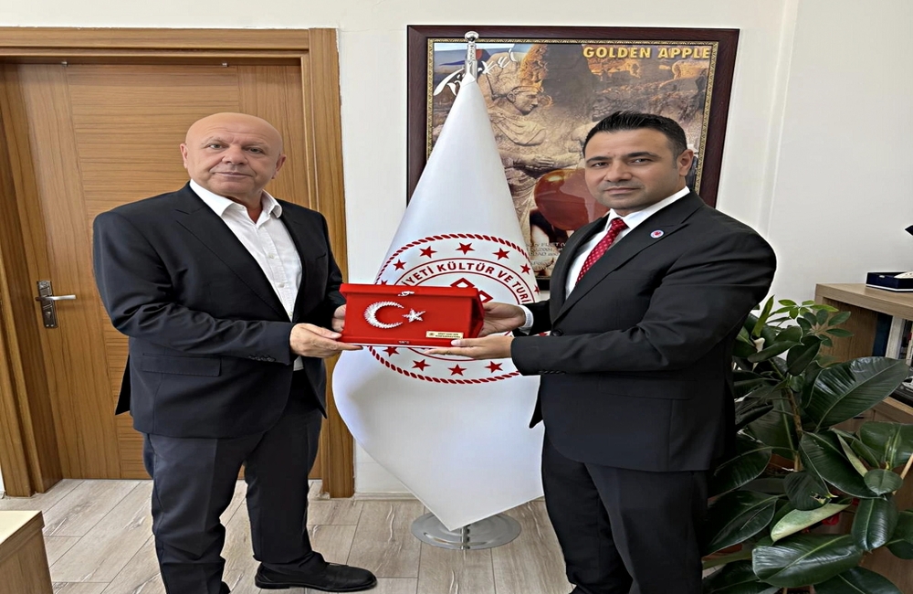 Şehit Gazi Kültür Sen'den Adıyaman İl Kültür ve Turizm Müdürü Mehmet YELKEN'e Ziyaret