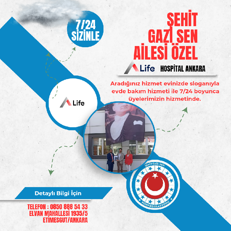 Ankara A Life Hospital İle Özel Anlaşma