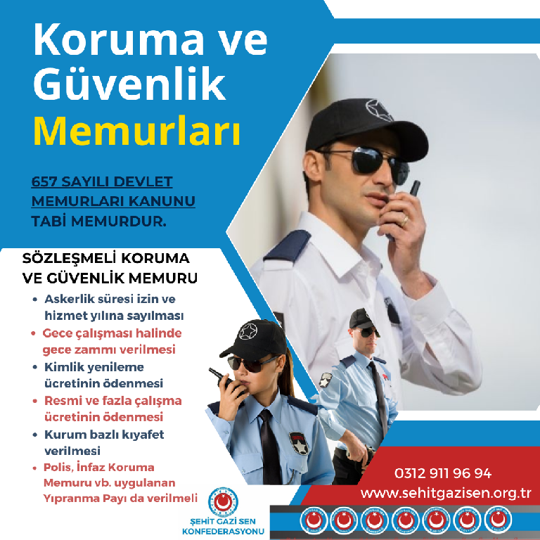 Koruma ve Güvenlik Memurları