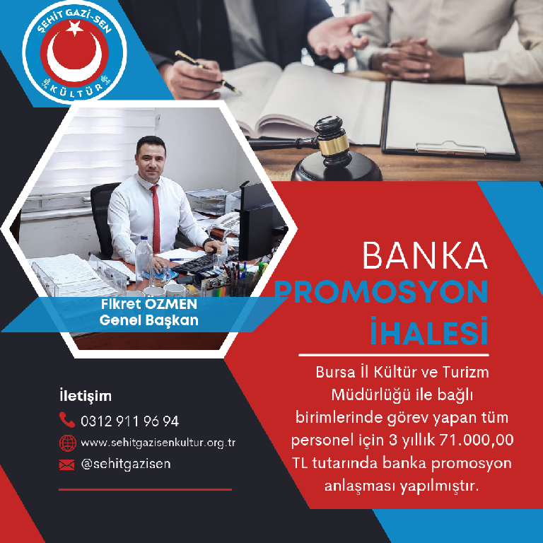 Tüm Personele Hayırlı Olsun! 